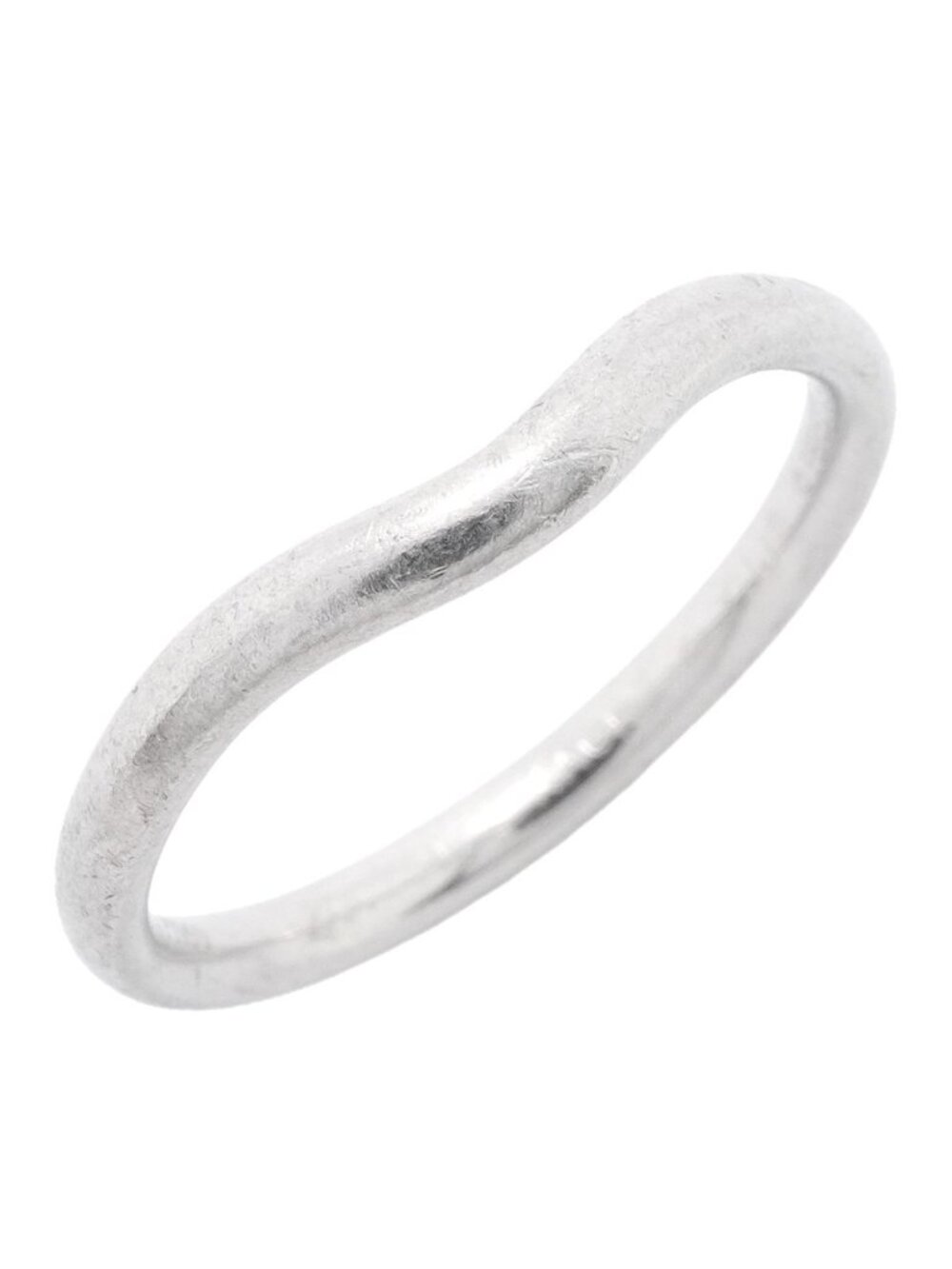 Tiffany & Co Ring Curved Band Platinum